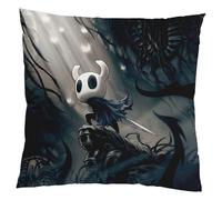 Clokelai Hollow Knight Cushion Cover, Hollow Knight 45 x 45 cm, Cartoon Cute Pattern, Decorative Pillow Case, Super Soft HollowKnigh Cushion Cover, Home Soft & Comfortable