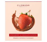 Clomana Beauty Limited Brush and Sponge Cleanser Strawberry and Chocolate 114g
