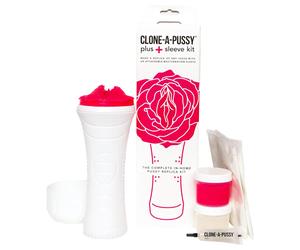 Clone-a-Pussy - Personal Molding & Sleeve Kit (Pink)