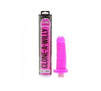 Clone A Willy Glow In The Dark Kit Hot Pink Pink Mould Casting Kit Replica Dildo
