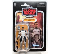 Star Wars The Vintage Collection Clone Commander Wolffe Toy, 9.5-cm-Scale The Clone Wars Action Figure, Children Aged 4 and Up