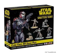Atomic Mass Games | Star Wars: Shatterpoint: Clone Force 99 (Bad Batch Squad Pack) | Miniatures Game | Ages 14+ | 2 Players | 90 Minutes Playing Time