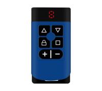 Clone Remote Gate Opener - Multi Frequency Key Fob | 8 Channel Garage Door Controller, Universal Replacement Transmitter, Lightweight Access Device for Electric Gate Accessory Systems