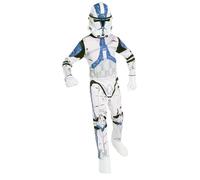 Clone Trooper Kids Costume Licensed Star Wars Fancy Dress Outfit