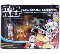 Clone Wars Commemorative 3 Pack Commander Cody, General Grievous and Obi Wan