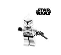 Clone Wars Star Troopers Building Blocks Minifigures - Creative Construction Toy Gift for Kids 7-14, 38pc ABS Plastic