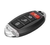 Cloning Wireless Alarm Remote Control Key Fob,Wireless Universal Metal Clone Rolling Code Smart Copy Remote Control for Electric Gate Garage Door
