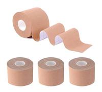 Clooflar Kinesiology Tape,3 Rolls Elastic Pain Relief Physio Sports Tape,Injury Muscle Tape for Shoulder Knee Ankle Shin Splints Support Recovery (5cm*5m)