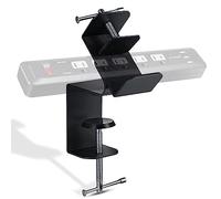 CLOOLC Desk Clamp for Power Strip - Removable Power Strip Holder for Desk Edge - Sturdy Table Clamp - Desk Mount for Power Strip - Fits 1.96" to 2.55" Width - Black