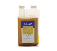 CLOP Liquid Garlic 1 Litre - Pure garlice oil blended with natural linseed oil. Beneficial for dust allergies, sweet itch, respiratory conditions & circulation