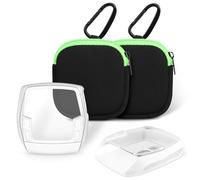 CLOPAE 2 Pack E-Bike Screen Protector Case for Bosch Intuvia, Screen Protector E-Bike Case, Transparent, Protection Against Stones and Water, Display Protective Case E-Bike Accessories