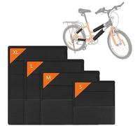 CLOPAE Bicycle Frame Protector, Set of 4, Frame Protection for Thule Bicycle Carrier, Carbon Frame Protector, Transport Protection for Ebike, Road Bike, MTB