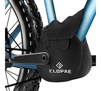 CLOPAE Ebike Engine Cover for Electric Bicycles I Waterproof Mid-Motor Protective Cover for Rain Protection, Neoprene Motor Cover, Universal Fit Engine Protection Cover