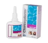 Clorexyderm Antibacterial Antifungal Spot Gel for Dogs & Cats 100ml Bottle