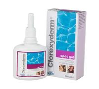 Clorexyderm Antibacterial Antifungal Spot Gel for Dogs & Cats - 100ml Bottle
