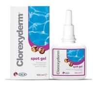 Clorexyderm Chlorhexidine Dog & Cat Spot Gel for Skin Folds & Paws, 100 ml | Moisturising Chlorhexidine Skin Gel, Forms a Protective Film on Skin Folds, Lip Folds & Between Toes, No-Rinse