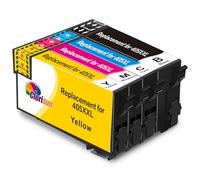Clorisun Replacement for 405XXL Ink Cartridges for Epson WorkForce WF-7830DTWF WF-7840DTWF WF-7835DTWF WF-7830 WF-7840 WF-7835 WF7830 WF7840 WF7835 Printer Black Cyan Magenta Yellow(4 Pack