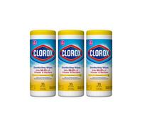 Clorox Crisp Lemon Disinfecting Wipes 35's - Pack Of 6