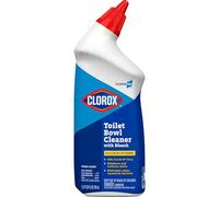 Clorox Toilet Bowl Cleaner with Bleach, Fresh, 24oz Bottle