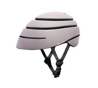 CLOSCA. Foldable helmet for bicycle and electric scooter. Lightweight, compact and certified. Urban unisex design for men and women. Adult bike helmet for cycling and city commuting.