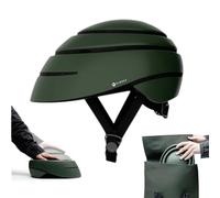 CLOSCA. Foldable helmet for bicycle and electric scooter. Lightweight, compact and certified. Urban unisex design for men and women. Adult bike helmet for cycling and city commuting.