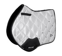 Close Contact Double Big Check Jewel / Horse Pad / Horse Saddle Pad (Off White, Cob/Pony)