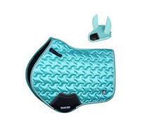 Close Contact Ninja Star Saddle Pad / All Purpose Saddle Pad Matchy Set (Mint, Cob/Pony)