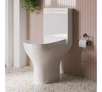 Close Coupled Short Projection Toilet with Soft Close Seat - Laurel