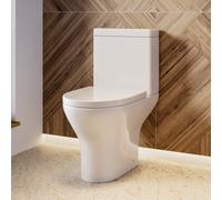 Close Coupled Short Projection Toilet with Soft Close Seat - Portland