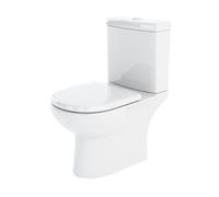Close Coupled Toilet Pan & Cistern - 825mm x 395mm x 670mm Balterley White One Size