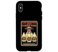 Close Encounters of the Cursed Kind Alien Ghost Halloween Case for iPhone X/XS