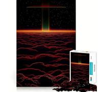 Close Encounters of The Third Kind Jigsaw 1000 Pieces for Teenagers Brain Skill Bright Hue Pattern Assemble Xmas Surprise (38x26cm)