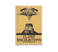 Close Encounters of The Third Kind Movie Vintage Canvas Poster Canvas Wall Poster Decoration Painting Art Bedroom Living Room Office Painting Modern Home Decor Wall Art Picture Print 0