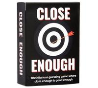 Close Enough Quiz Game | Perfect Present or Stocking Filler Gift | Hilarious Party Game for 2-20 Players Aged 10+ | For Adults, Families, Teens & Kids