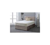 Close Flame Hybrid Mattress Soft Feel Memory Foam & Spring Support Starlight Beds White EU Single