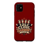 Close Harmony Club A Capella Barbershop Quartet Vocal Choir Case for iPhone 11