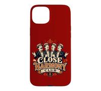 Close Harmony Club A Capella Barbershop Quartet Vocal Choir Case for iPhone 15 Plus