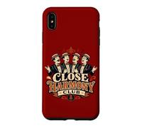 Close Harmony Club A Capella Barbershop Quartet Vocal Choir Case for iPhone XS Max
