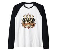 Close Harmony Club A Capella Barbershop Quartet Vocal Choir Raglan Baseball Tee