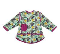 Close Pop-in Toddler Long Sleeve Bib with Front Pocket from 18 to 36 months old | Machine washable at 40 degrees | Stage 4 Sloth Print
