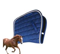 Close Saddle Pads, Saddle Pad Made of General Purpor Suedee Square, Riding Equipment and Accessories, All-Purpose Breathable Horse Saddle Pads, Lightweight for Training and Competition