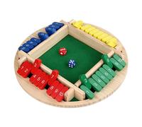 Close the Box Game, Close the Box Game | Classic Pub Board Game - Portable Funny Addition Games, Wooden Board Games for Birthday Parties, Pub, Family Gatherings, Classroom