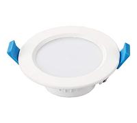 Close To Ceiling Lights, Commercial White 6W/9W/12W/18W/24W Led Recessed Panel Lamp Anti-Glare High Ra Aisle Flush Mounted Spotlight Market Living Room Entrance Decorative Downlight Outdoor Li