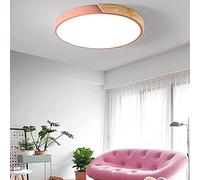 Close To Ceiling Lights, Creative White Light 6000K LED Ceiling Lamp Colorful Ceiling Lighting Nordic Flush Mount Ceiling Light Fixture Minimalist Round Flat Lamp for Living Roo