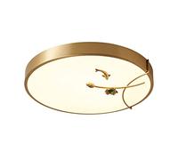 Close To Ceiling Lights, LED Ceiling Lamp Round Flush Mount Ceiling Light Ultra-Thin 1.9-inch Three-Color Dimming Panel Light for Dining Room Bedroom Office