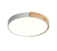Close To Ceiling Lights, LED Ceiling Light Fixture Promise Dimming Ceiling Lamp Nordic Round Ceiling Lighting Energy Saving 36W 2700lm Panel Light for Bedroom, Roof