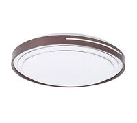 Close To Ceiling Lights, LED Flush Mount Ceiling Light Fixture Minimalist Rose Gold Circle Ceiling Lamp Dimmable 3 Color Temperatures in One Light LED Energy-Saving Wick is Easy to Install for