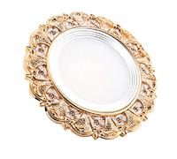 Close To Ceiling Lights, Luxury Indoor Recessed Spotlight Resin Round Energy Saving Anti-Glare Embedded Ceiling Downlight Fixture High Brightness Living Room Market Aisle Stairs Decor Panel Lamp Outd