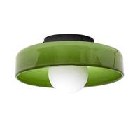 Close-to-Ceiling Lights Modern Hallway Ceiling Light Fixtures Large Orange Glass Kitchen Semi Flush Mount Ceiling Lamp Nordic Simple Round Bedroom Wall Sconces Lighting for Living Room Study Dining Ro