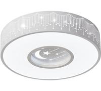 Close to Ceiling Lights Moon Star Shape Ceiling Light Metal Acrylic Ceiling Lamp Flush Mount Close to Ceiling Light,Luxury